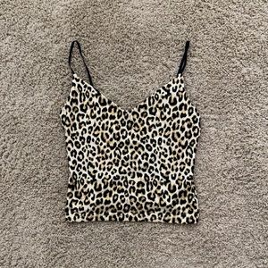 Animal Print Tank Top